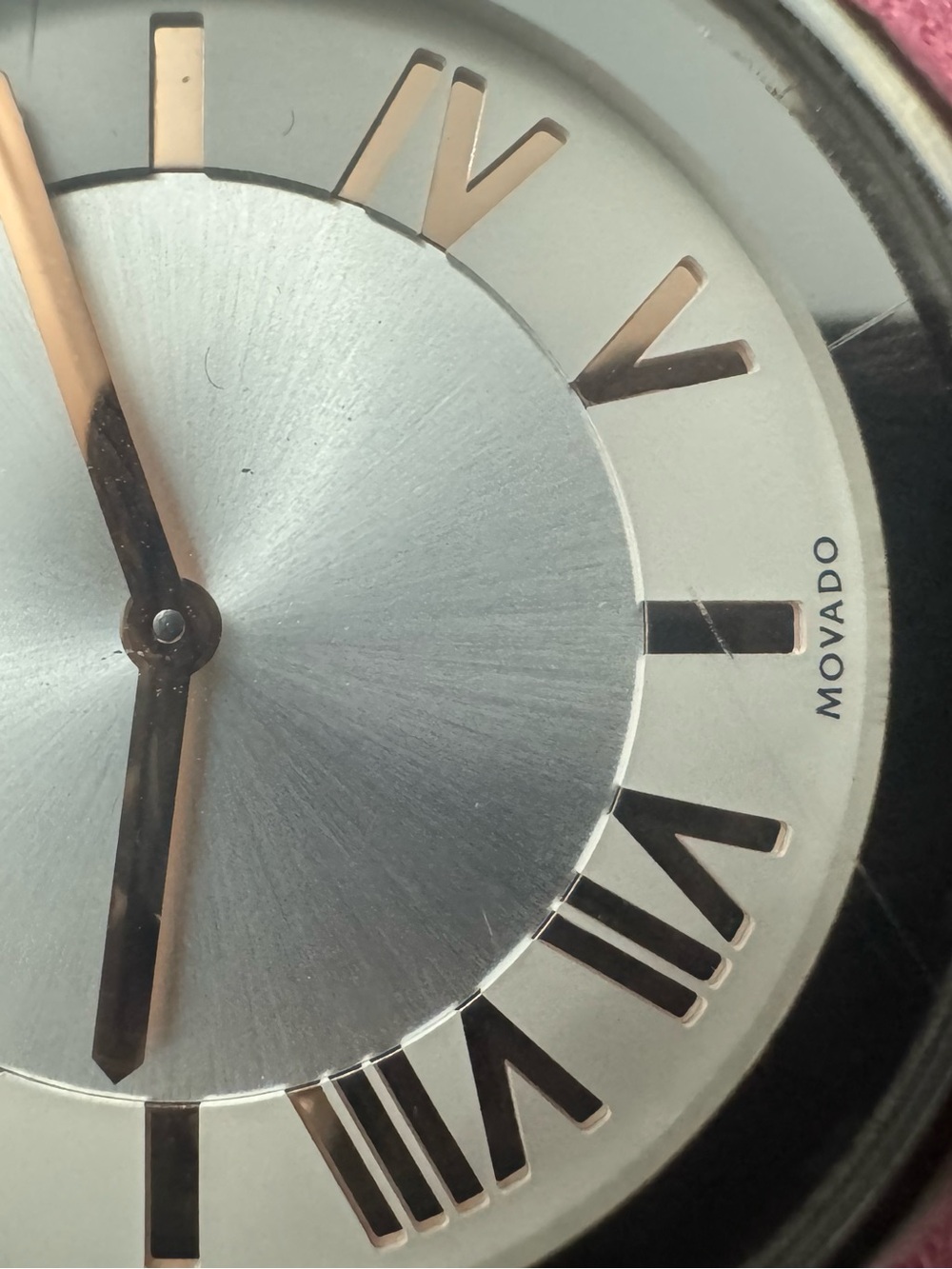 Movado BOLD Stainless Steel Watch with Rose Gold Accents - Picture 16 of 16